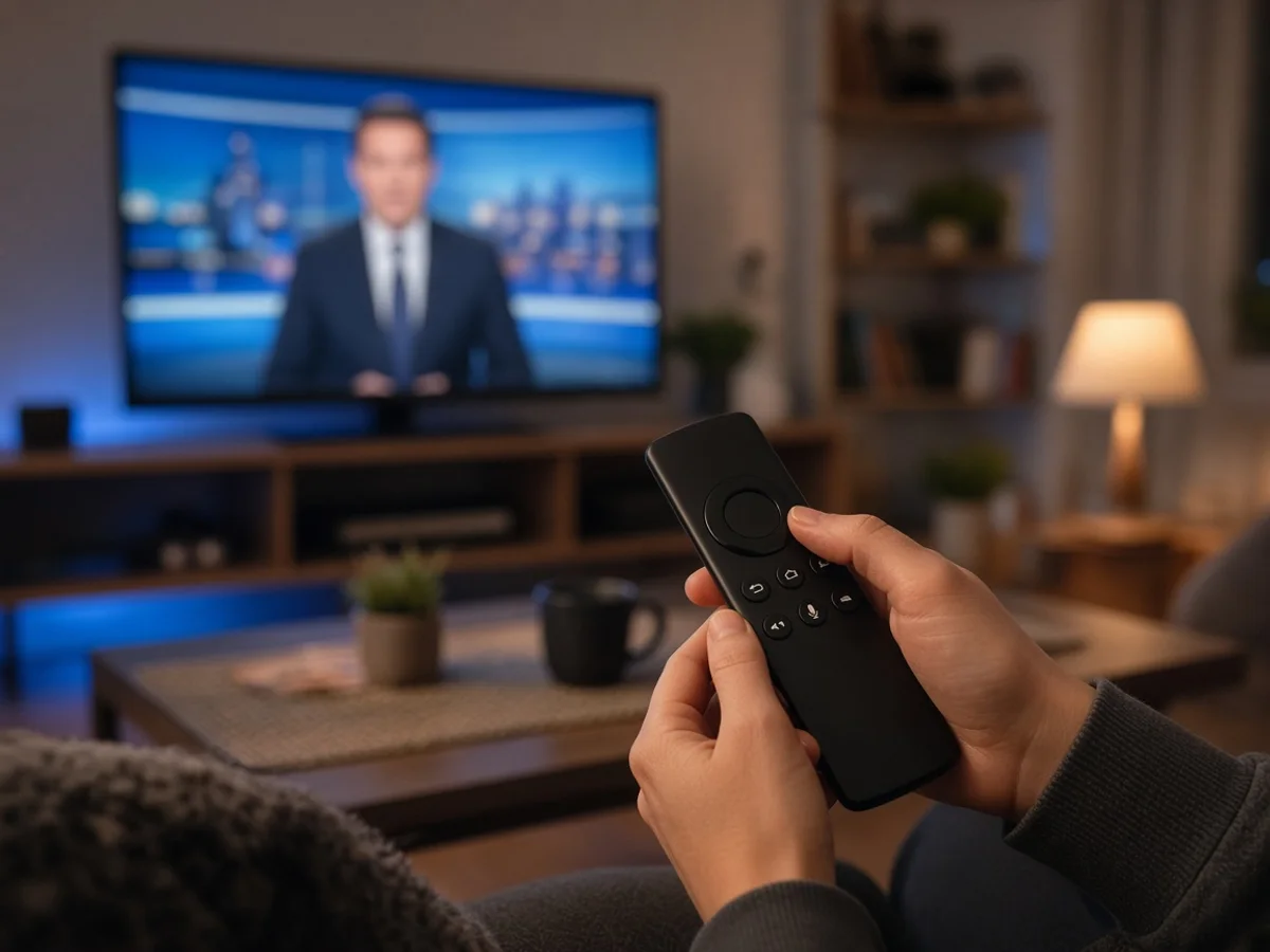 Fire TV Stick und Fernseher als IPTV-Player-Client